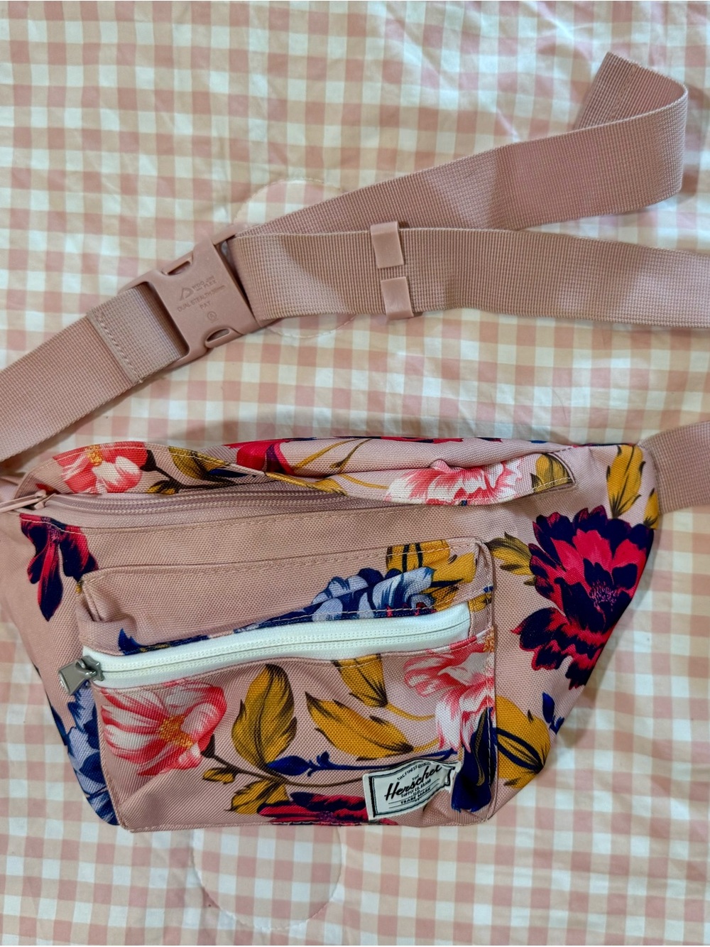 Herschel Supply Company Pink Floral Fanny Pack
